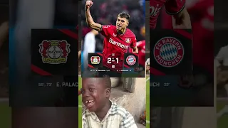 BAYER LEVERKUSEN VS. BAYERN MUNICH  2 - 1