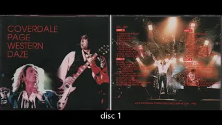 Led Zeppelin 191 20/12/1993 Osaka Japan [Coverdale Page]