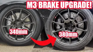 Use your STOCK CALIPERS to fit F80 M3 Brakes for Cheap! - OEM STYLE BBK!