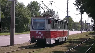 Краматорськ, трамваї КТМ-5 / Kramatorsk, trams  KTM-5 (71-605)