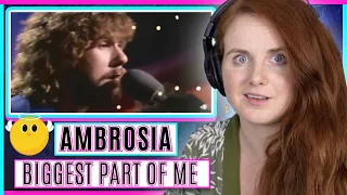 Vocal Coach reacts to Ambrosia - Biggest Part Of Me (Live)