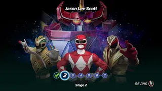 Power Rangers - Battle for The Grid Red Ranger,Green Ranger,Crimson Hawk Ranger In Arcade Mode