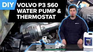 Volvo S60 Water Pump & Thermostat Replacement DIY (2015-2019 Volvo P3 - S80, V70, XC70, XC60, & V60)