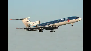 Landing airport Norilsk Alykel, Tupolev 154M RA-85652