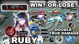 BEST COMBO ITEM FOR RUBY 2023 | RUBY GAMEPLAY | SOLO RANKED GAMEPLAY | ikanji | MOBILE LEGENDS