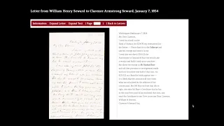 The Seward Family Digital Archive: A Guide to Uploading Letters