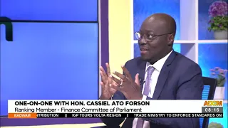 ONE-ON-ONE WITH HON. CASSIEL ATO FORSON - Badwam Mpensenpensemu On Adom TV (19-11-21)