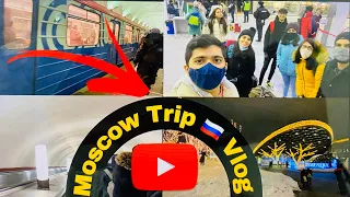 🇷🇺Russian Train journey 🚞 | Moscow Trip | Vlog Day 1 | 2022 🇷🇺