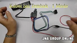 Jna # New Kabel Set Relay For Lampu Sorot / Tembak - 1 Mode On