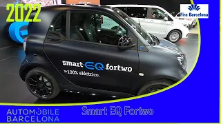 2022 Smart EQ Fortwo 60KW Interior Exterior Walkaround  Automobile Barcelona 2021