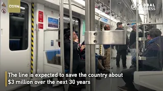 China-made driverless trains debut on Istanbul's new metro line