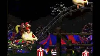 Donkey Kong Country 2 - [4-4] Rickety Race (100%)