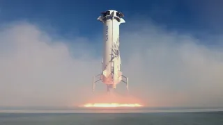 Watch Jeff Bezos' Blue Origin launch and land New Shepard rocket in space tourism test flight