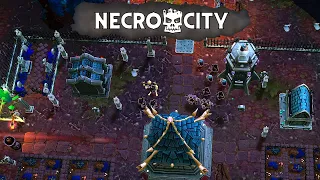 NEW RETRO UNDEAD CITY BUILDER - Necro City - Demo