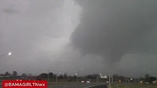 Unedited Dash Cam Footage From S Bowling Green Tornado