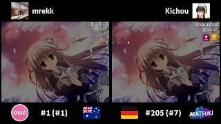 mrekk vs Kichou (RX) | Hana - Sakura no Uta (Sped Up Ver.) +HD