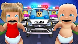 Baby & Girlfriend ESCAPE 100 SCARY PRISON COPS!