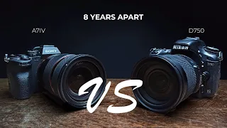 OLD VS NEW - This is 8 YEARS of Camera Evolution - A7IV vs D750