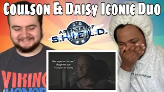 coulson and daisy being an iconic father/daughter duo REACTION