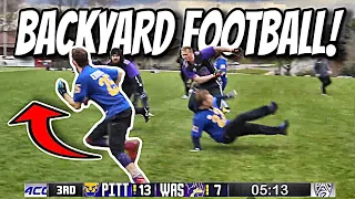 YoBoy Pizza’s Back Yard Tackle Football League is BACK!