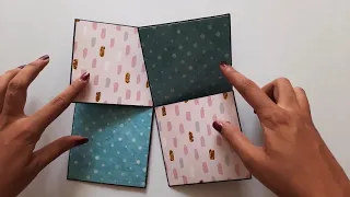Infinity Card Tutorial | Cards for Scrapbook | By Crafts Space
