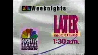 KMTR/NBC commercials, 4/20/1995