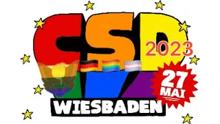 Christopher Street Day 2023 Wiesbaden Germany 🇩🇪🏳️‍🌈🏳️‍⚧️.