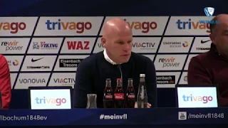 Pressekonferenz des VfL Bochum 1848 zur Vorstellung des neuen Trainerduos Rasiejewski/Butscher