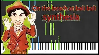 On the Beach at Bali Bali chico marx synthesia