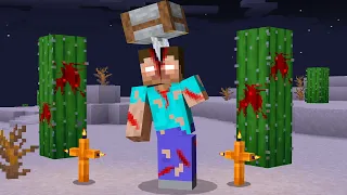 Testando Mobs assustadores do Minecraft que são realmente reais