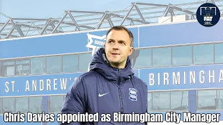 Reaction To Chris Davies Being Named Birmingham City Manager - Oli Keene's Fat Fifteen