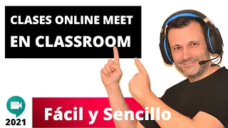 CLASSROOM AVANZADO. Nuevas Funciones: Meet y Resúmenes - Curso Tutorial Google Classroom  Profesores