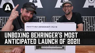 Unboxing the Behringer RD-9 Rhythm Designer Drum Machine (First Impressions)