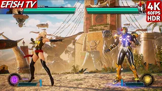 Warbird Captain Marvel vs Prime Nova (Hardest AI) - Marvel vs Capcom: Infinite