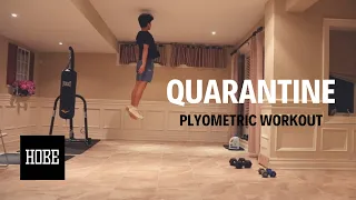 Keep Your VERTICAL JUMP! - Quarantine Plyometric Workout