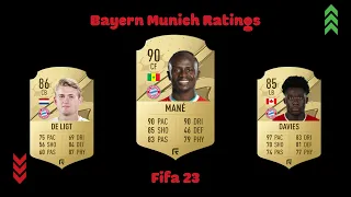 Bayern Munich Ratings en Fifa 23