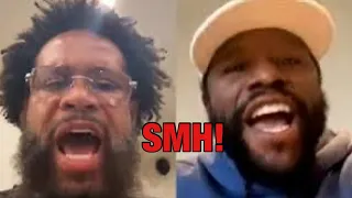 LIVE REACTION! FLOYD MAYWEATHER AND BILL HANEY ARGUE OVER TANK DAVIS AND DEVIN HANEY! HANEY!