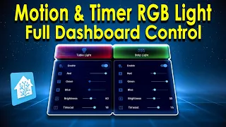 Ultimate RGB Motion and Timer Light Dashboard Control