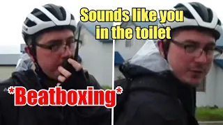 Abroad in Japan Beatboxes, Roasts CdawgVA's Beatboxing, Chris is Good at Beatboxing