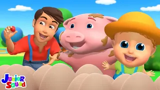 Farmer In The Dell - Animal Song & More Nursery Rhymes for Babies