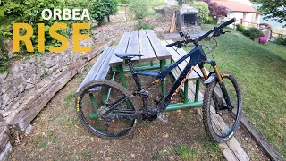 ORBEA RISE – the perfect MTB? My opinion on this light weight E-Bike for mountains tours.