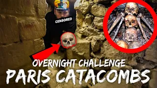 Overnight in Paris Catacombs (GOES WRONG) Part 1