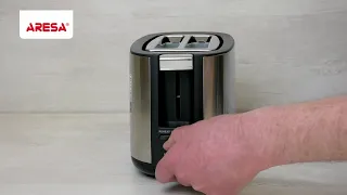 Распаковка тостера / Unpacking of toaster ARESA AR-3006