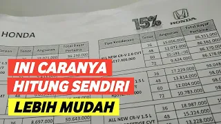 Cara menghitung DP Kredit dan angsuran mobil baru mudah pakai aplikasi BCA FINANCE ada di Hp anda