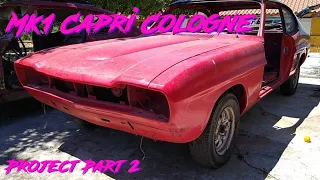 Part 2 of the Mk1 Ford Capri Cologne replica