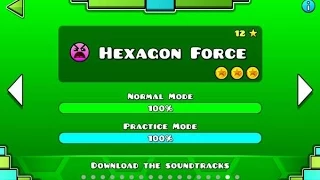 Geometry Dash – “Hexagon Force” 100% Complete (All Coins)