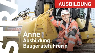 Mit starken Maschinen Großes bewegen: Ausbildung zur Baugeräteführerin bei STRABAG