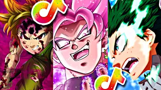 Badass Anime Moments Tiktok compilation PART59 ( with anime and music name)