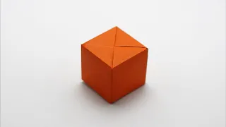 ORIGAMI FUJIMOTO CUBE (Shuzo Fujimoto)