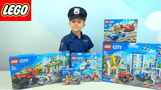 LEGO CITY Полиция, пожарные, майнкрафт, ЛЕГО Бэтмен и дугие герои